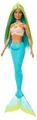 Barbie Meerjungfrau Puppe mit blauen Haaren (türkis)