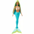 Mattel Barbie Meerjungfrau-Puppe m. blauen Schwanz, HRR03