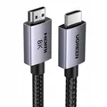 HDMI 2.1 Kabel 8k Ultra High Speed 1m Grau, Zertifiziert VRR ALLM