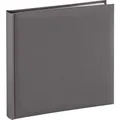 hama 00002782 Jumbo-Album Fine Art, 30x30 cm, 80 weiße Seiten, Grau