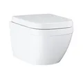 Grohe Euro Keramik Set Tiefspül-WC wandhängend mit SoftClose WC-Sitz 39554000