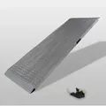Trutzholm ® - Trutzholm 1 X Auffahrrampe Leichte Ausführung 200 X 70 Cm Traglast 270kg Alu Grau Profiliert Verladerampe