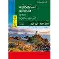 Großbritannien - Nordirland, Autoatlas 1:200.000 - 1:266.000, freytag & berndt