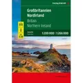 Großbritannien - Nordirland, Autoatlas 1:200.000 - 1:266.000, freytag & berndt