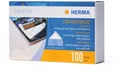 HERMA Fotoecken Transparol extra groß 100 Stück selbstklebend 37 mm transparent