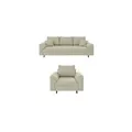 S-STYLE Polstergarnitur 3+1  Maya , beige , Maße (cm): B: 210 H: 81