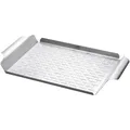 WEBER Grillpfanne, Edelstahl - silberfarben