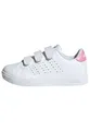 adidas Unisex Kinder Advantage Base 2.0 Children Shoes, Cloud White/Bliss Pink/Core Black, 29 EU