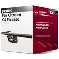 Für Citroen C4 Picasso II (Brink) Anhängerkupplung horizontal abnehmbar neu