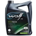 Motoröl WOLF ECOTECH FE 16106 SAE 0W40 5 Liter für Audi BMW Mercedes Dacia Mini