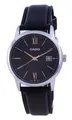 Casio Black Dial Stainless Steel Analog Quartz MTP-V002L-1B3 Men's Watch