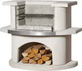 Buschbeck Grillbar Venedig Weiss / Edelstahl Gartengrill