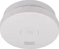 Brennenstuhl Rauchmelder RM L 3100 mit integrierter Batterie (Rauchwarnmelder geprüft und Zertifiziert nach VDs DIN EN 14604) weiß
