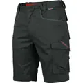 Würth MODYF Arbeitsshorts Stretch X Kurze Arbeitshosen für Handwerker Komfortable, strapazierfähige Shorts mit Flexibilität grau 54