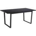 ebuy24 Amble Esstisch Schwarz Marmor Print