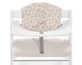 Hauck Hochstuhlauflage Select - Muslin Leo Natural, Sitzkissen Sitzauflage für Alpha Hochstuhl