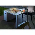 BUSCHBECK Loungetisch Lagos inkl. Windschutz und Abdeckplatte, 115 x 75 x H58,5 cm