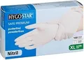 franz mensch Nitril-Handschuh "SAFE" HYGOSTAR, XL, weiß