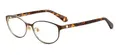 Kate Spade Unisex Ophelia/f Sonnenbrille, Light Gold Brown Havana, 53