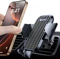andobil Handyhalterung Auto Lüftung [2026 Neueste Lüftungsclip] Kfz Handy Halterung [100% Sicherer Griff ] 360° Drehbar Autohalterung Zubehör für iPhone 17 Pro Max Air 16 15 14 13 12 Galaxy S25 Ultra