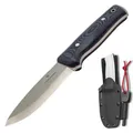 Victorinox Jagdmesser Outdoor Master Mic L, mit Feuerstarter, schwarz, Klinge feststehend