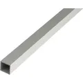 Vierkantrohr Silber eloxiert 20 mm x 20 mm x 2000 mm