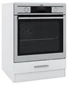 Backofenschrank für Einbauherd 60 cm weiß Unterschrank Backofen Herd