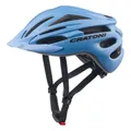 Cratoni Pacer Fahrradhelm Allroundhelm Radhelm Tourenhelm Familienhelm Leichter Cityhelm (Blue, S-M (54-58 cm))