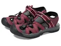 Kamik Islander2 Flache Sandalen für Damen, Burgunder, 39 EU