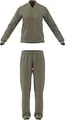 adidas Women's ESSENTIALS 3-STRIPES TRACKSUIT, Wonder Cargo, XS