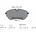 Textar 2264401 Bremsbelagsatz für VW AMAROK 2HA 2HB S1B S6B S7A S7B