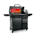 LANDMANN Gasgrill 159,5cm schwarz COOL BLACK 5.2
