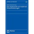 Nomos Das Sachenrecht vor modernen Herausforderungen (Deutsch, Mathias Schmoeckel, 2023) (39003073)
