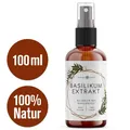 Basilikum Extrakt Haarkur (100ml). Kann Haarausfall vorbeugen, 100% natürlich.