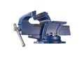 tectake Schraubstock Schraubzwinge 360° drehbar mit Amboss, aus Gusseisen