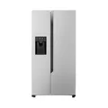 LG GSM32HSBEH Side-by-Side Kühlschrank mit Gefrierfach (562 L, Energieklasse E) mit Touch-Bedienfeld, Eis- und Wasserspender, Wassertank, Total No Frost, Silber