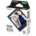 FUJIFILM Instax 1x10 Film SQUARE Black Frame, schwarz