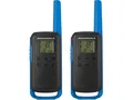 MOTOROLA TALKABOUT T62 TWINPACK BLAU PMR446 LIZENZFREI BIS ZU 8 KM REICHWEITE !!