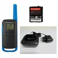 Motorola Talkabout T62 blau Einzelgerät mit Akku und Standladegerät