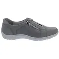 Waldläufer Waldläufer Henni Schnürhalbschuh 496042-333-070, Denver 2x Tore, stein Schnürschuh grau 38,5 EU