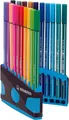 STABILO Filzstifte Mehrfarbig 1.0 mm 6820-04-04
