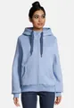 salzhaut Sweatjacke Sööte Jacke Damen Leicht tailliert, Ice Blue