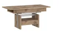 freiraum Couchtisch CORTADO, ausziehbar, höhenverstellbar, Eiche Dekor - 110/150x56/72x65cm (BxHxT)