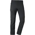 Schöffel Herren Koper 1 Zip Off Hose (Größe XL, schwarz)