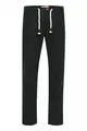 Blend Lian Herren Leinenhose Sommerhose Lange Stoffhose In Leinen-Optik aus Loose Fit, Größe:M, Farbe:Black (70155)