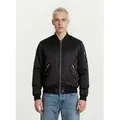 Hardi Herren Bomberjacke Stehkragen Schwarz XXL - Schwarz - XXL