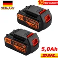2X 18V Für BLACK+DECKER Akku 5,0Ah LITHIUM BL1318 BL1518 BL2018 LBXR20 LB2X4020