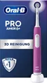 Oral-B Elektrische Zahnbürste Oral-B Pro Junior Elektrische Zahnbürste, Lila, Aufsteckbürsten: 1 St., Drucksensor