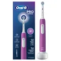 Oral-B Junior Base Purple Elektrische Zahnbürste für Kinder ab 6 Jahren