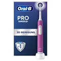 NEU Oral-B Junior Pro 6 Plus Elektrische Zahnbürste Lila mit Timer und Aufsatz